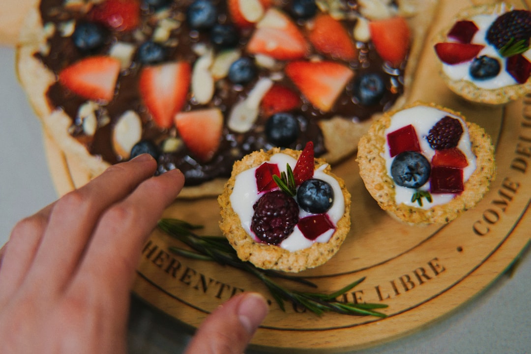 Photo dietetic desserts natural